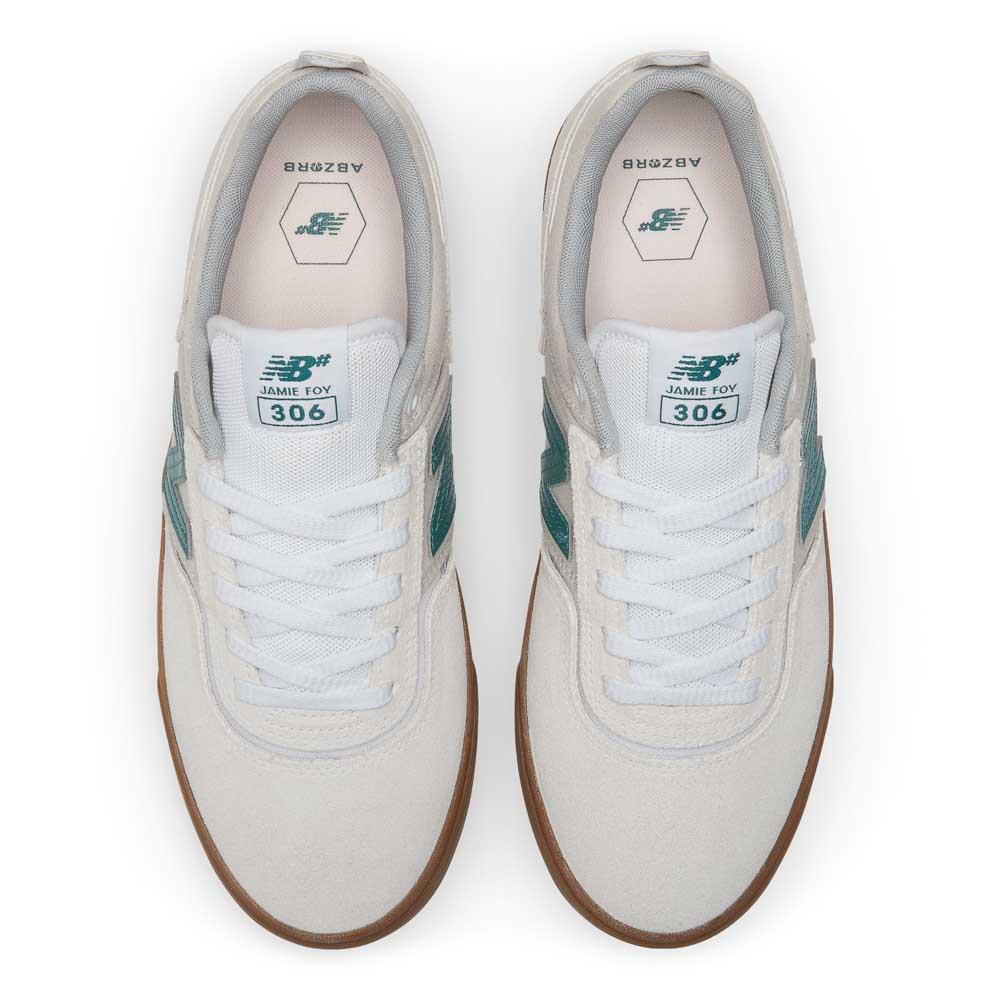New Balance Numeric Skate Shoes Foy 306 Sea Salt Green