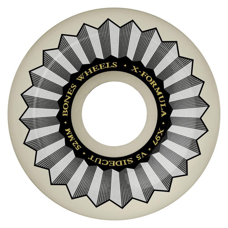 BONES™ X-Formula XF Sidecuts V5 Skateboard Wheels 97A  53mm x 30mm
