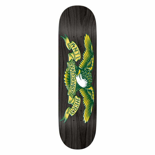 Antihero Skateboard Deck Misregistered Eagle II Assorted Woodstains 8.25"