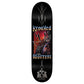 Krooked Worrest Chrome Zone Twin Tail Skateboard Deck Black 8.3"