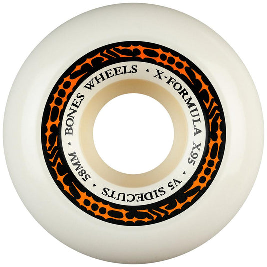 BONES Skateboard Wheels X-Formula V5 Sidecut SP26 58mm 95A