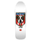 Powell Peralta Frankie Hill • Bull Dog '13' White Gold Foil Skateboard deck 10"