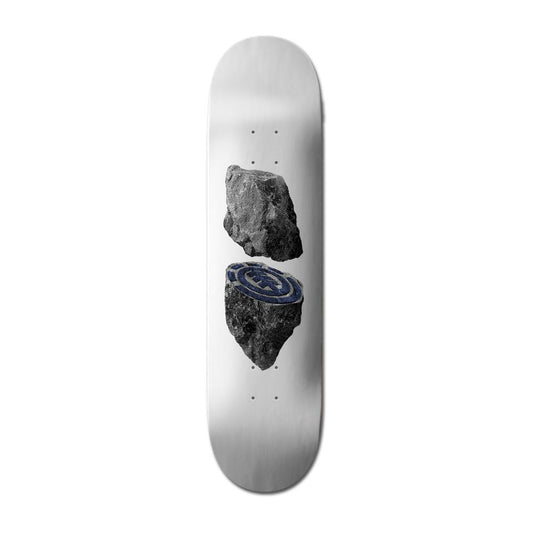 Element Team Skateboard Deck Fossilized White 8.38"