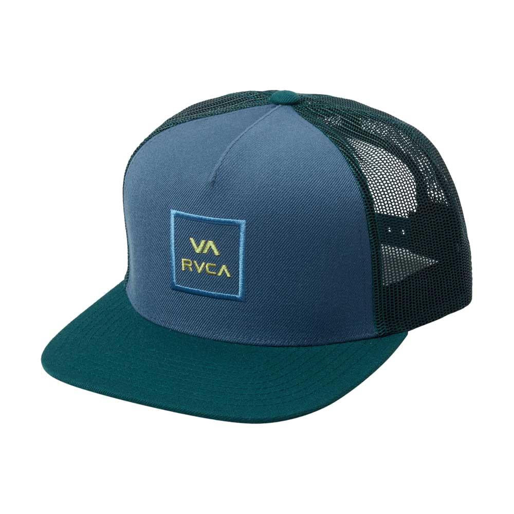 RVCA  VA All The Way Trucker Cap Blue Lead