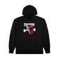 Thrasher x Spitfire Hooded Sweatshirt Thrash & Burn Black