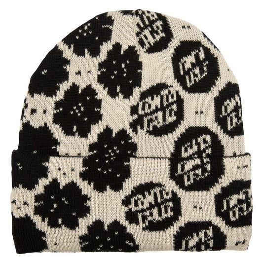 Santa Cruz Beanie Meyer Freestyle Chalk Black One Size