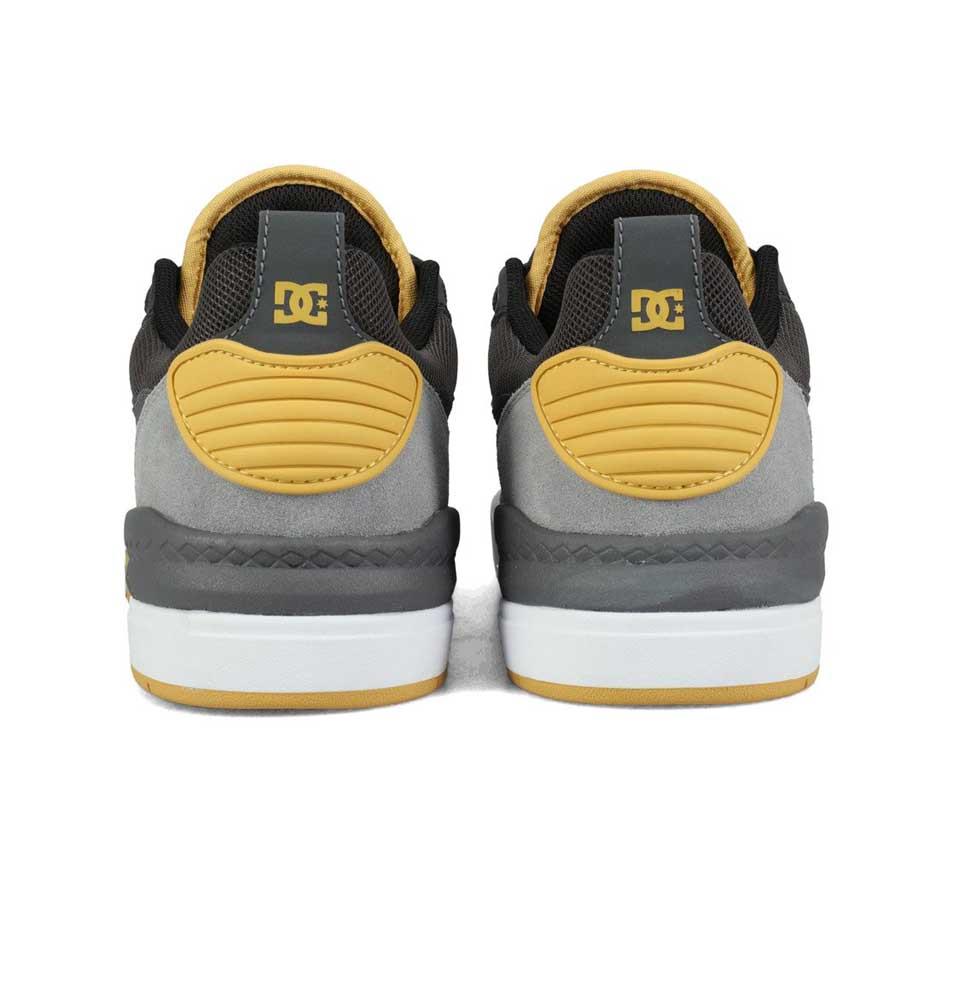 DC Shoes Ascend S Dark Grey Grey Tan Skate Shoes