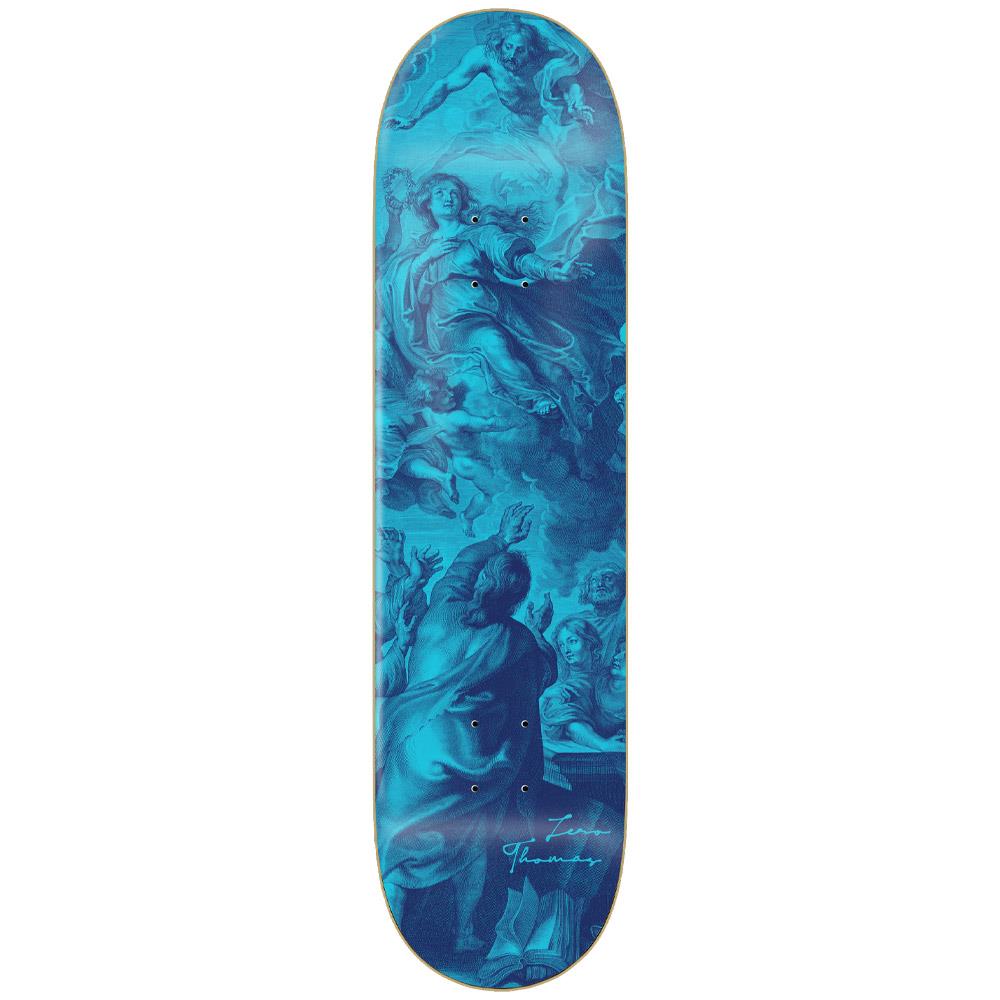 Zero Skateboard Deck Renaissance Jamie Thomas Blue 8.25""