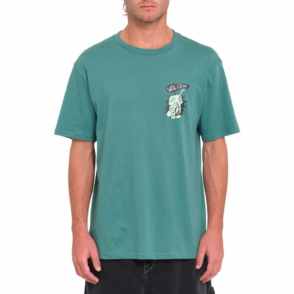 Volcom Santi Stoned BSC T-Shirt Sea Green