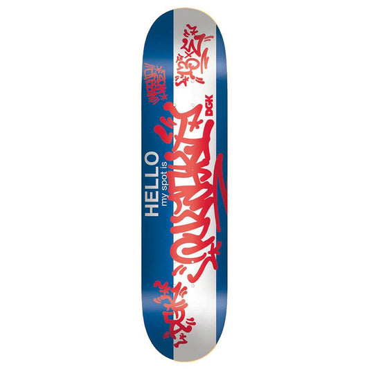 DGK 'My Spot Is Pulaski' Skateboard Deck 8.06"