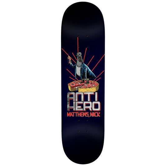 Anti Hero Matthews P2: Judgement Day Black Skateboard Deck 8.38"