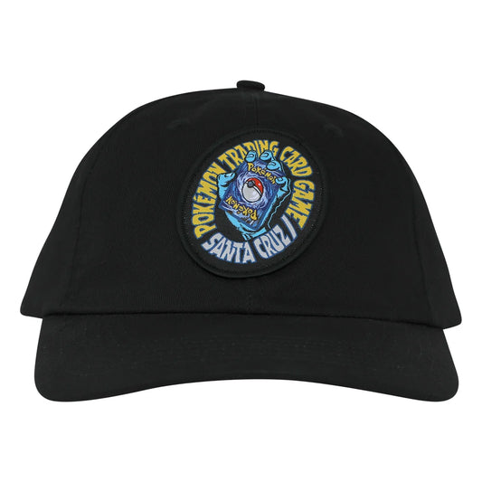Santa Cruz X Pokemon TCG Hand Cap Black One Size Adult