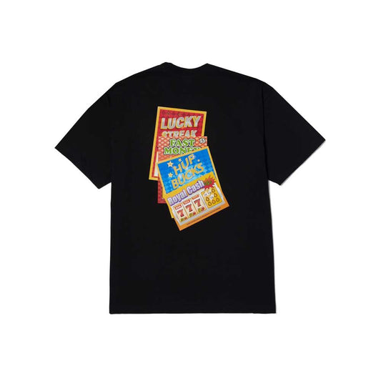 Huf Lucky Short Sleeve T-Shirt Black