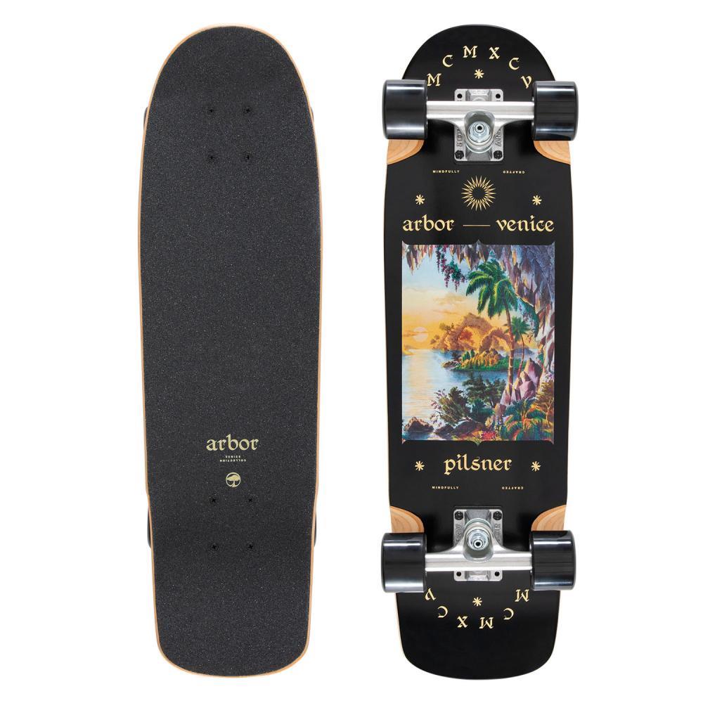 Arbor Cruiser Complete Skateboard Venice Pilsner Utopia Multi 8.25"