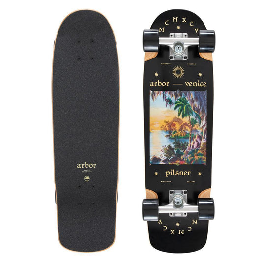 Arbor Cruiser Complete Skateboard Venice Pilsner Utopia Multi 8.25"