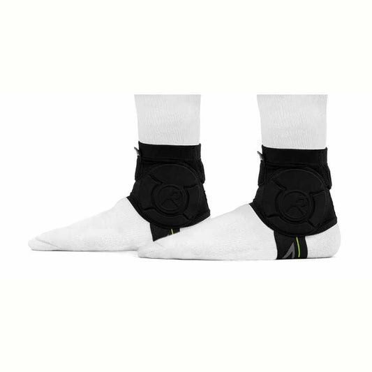 REKD Energy Covert Ankle Impact Guards Black