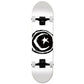Foundation Star & Moon Complete Skateboard White 8.25"