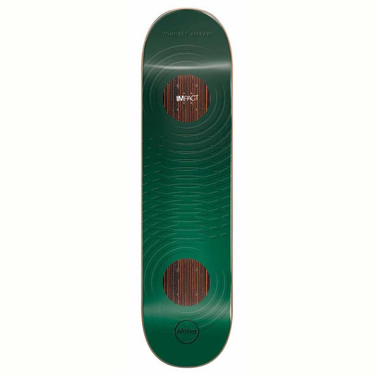 Almost Youness Knock Out Rings Impact Skateboard Deck Green 8.375''