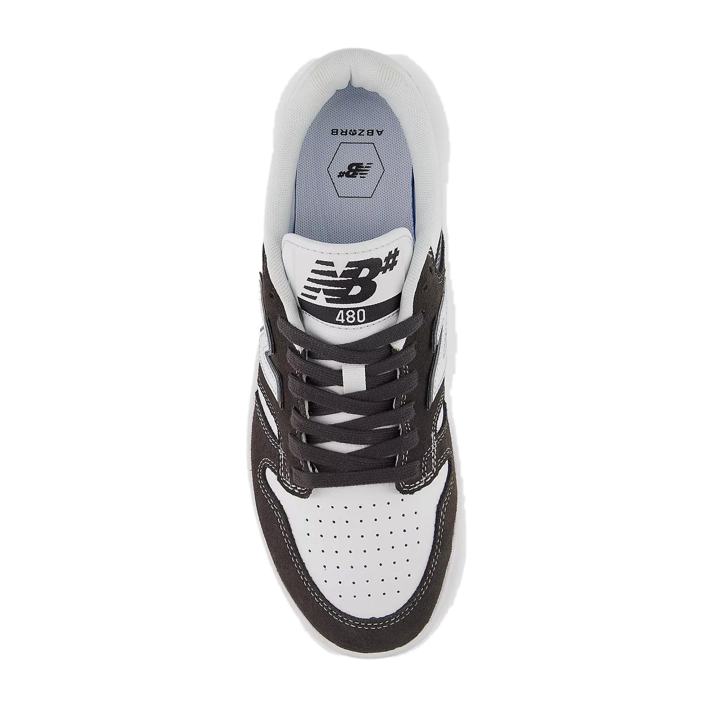 New Balance Numeric 480 Black Cement White Skate Shoes