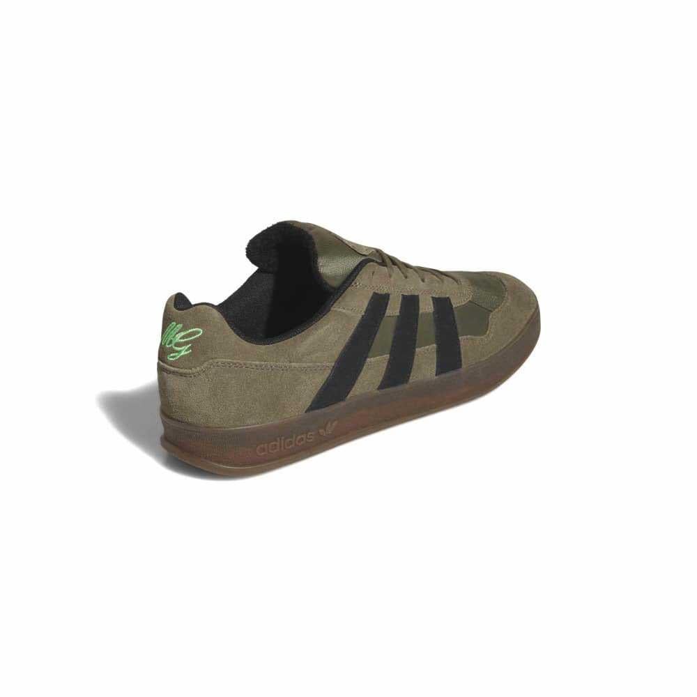Adidas Skateboarding Aloha Super Skate Shoes Olive Strata Core Black Gum