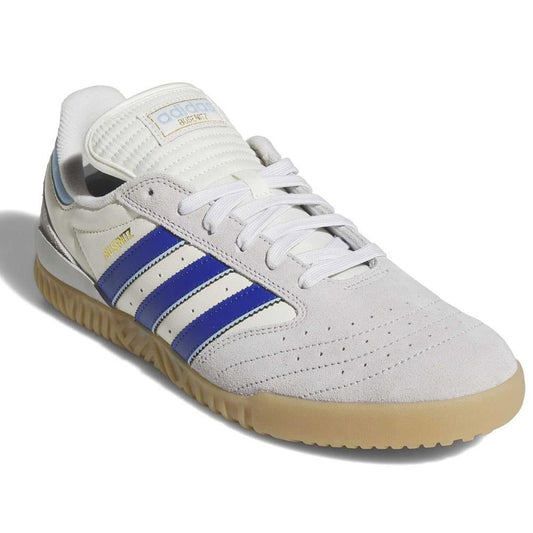 Adidas Skateboarding Busenitz Indoor Super Skate Shoes Grey Two Royal Blue Clear Sky