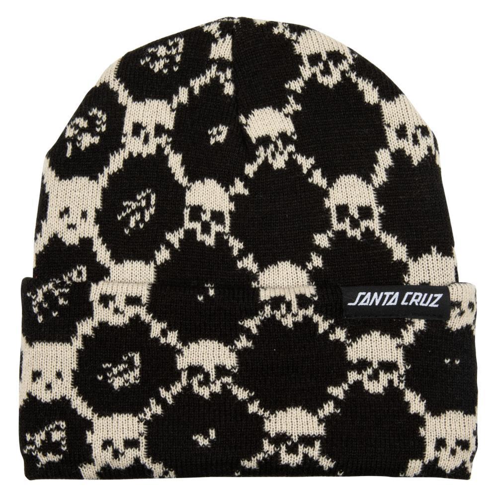 Santa Cruz Beanie Meyer Freestyle Chalk Black One Size
