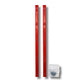 G-Tool Skateboard Rails 2 Pack Low Profile Red