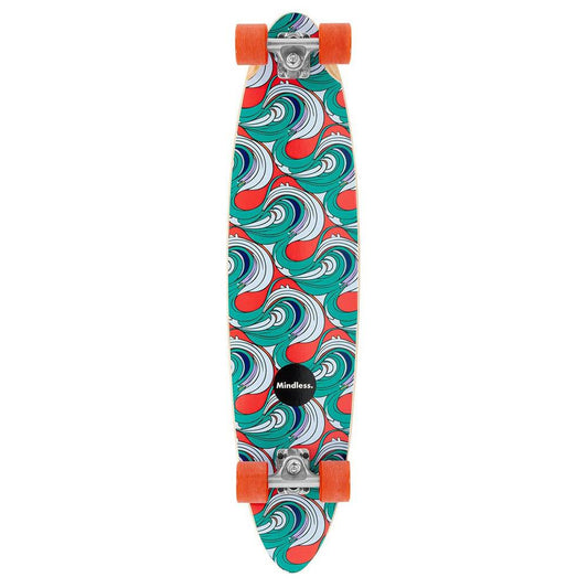 Mindless Swift Complete Pintail Longboard Skateboard Orange 36 x 8.5''