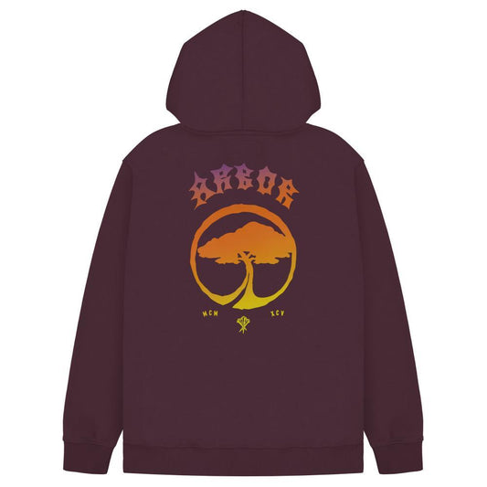 Arbor Skateboards Legacy Hooded Sweatshirt Mulberry