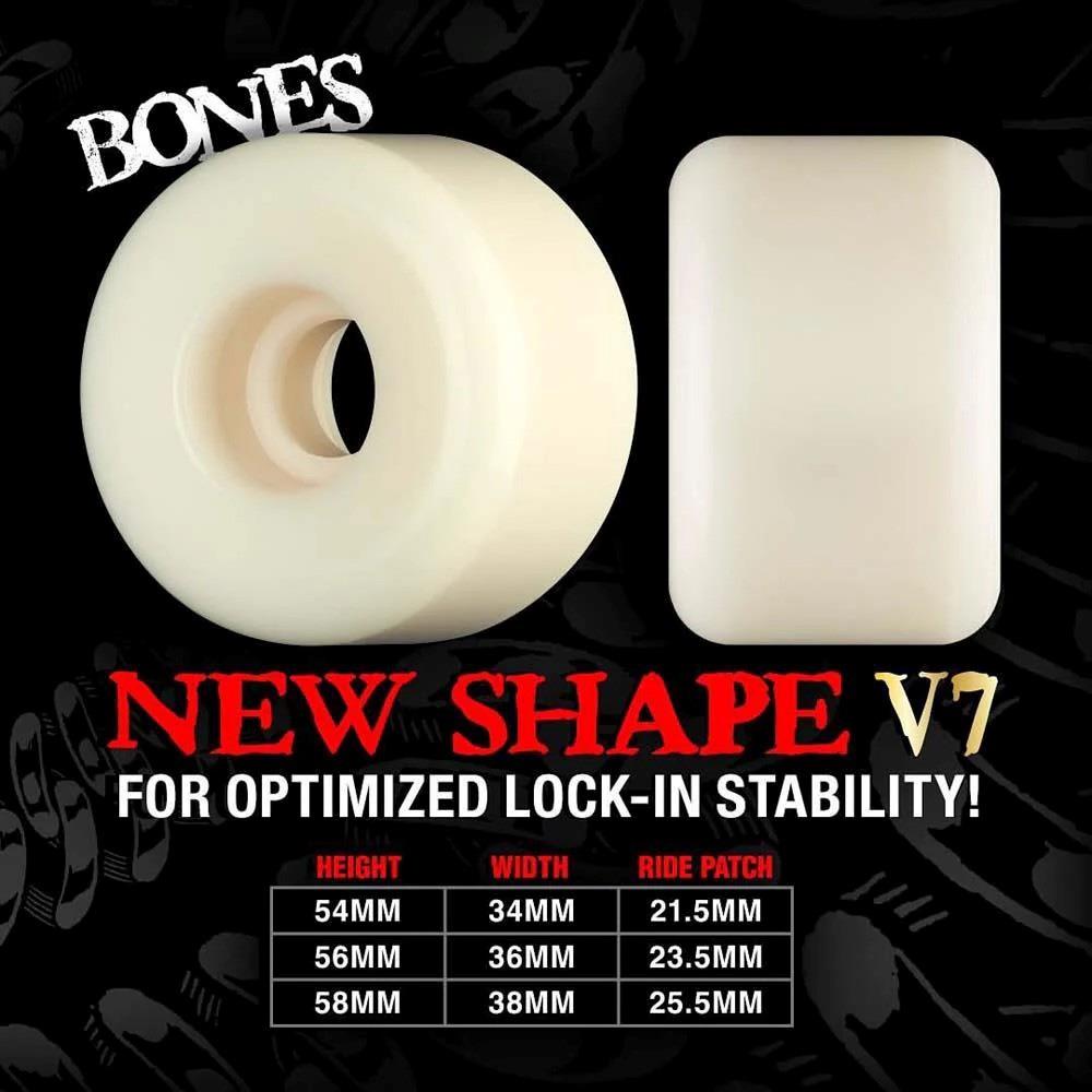 BONES Wheels SP26 X-Formula Double Locks X99 Black 56mm V7