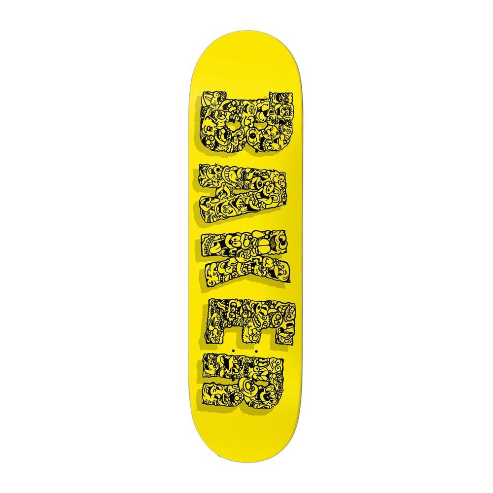 Baker Jacopo Carozzi Mercurials Skateboard Deck Yellow 8.25"