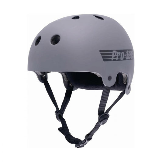Pro-Tec Helmet Old School Low Pro Asia Matte Grey