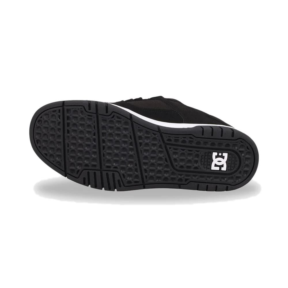 DC Shoe Co Stag Skate Shoes Black Black White