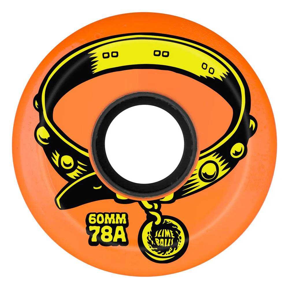 Slime Balls Skateboard Wheels Eric Dressen Pup Reissue 78A Orange 60mm