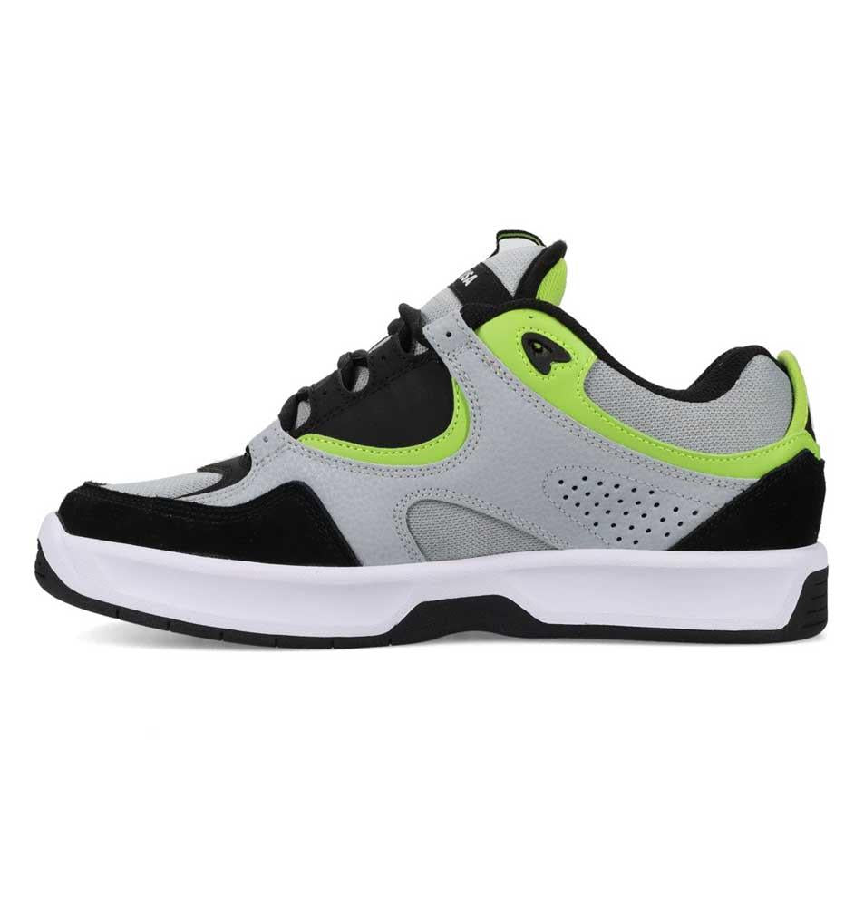 DC Shoes Kalynx Zero Grey Black Lime Skate Shoes