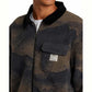 RVCA Walker Sherpa Fleece Jacket Blue Haze