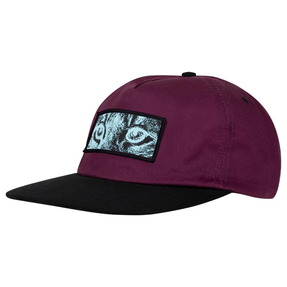 Arbor Skateboards Wildcat Cap Mulberry Black