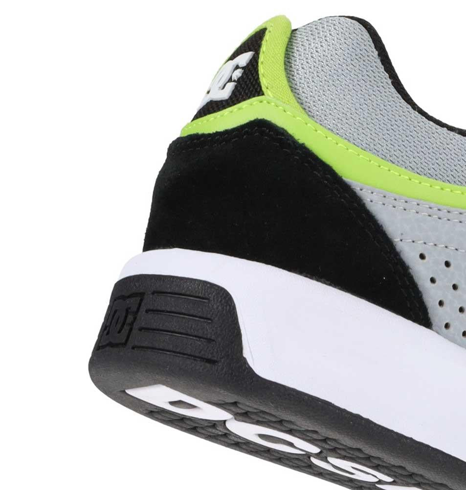 DC Shoes Kalynx Zero Grey Black Lime Skate Shoes