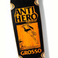 Anti Hero Skateboard Deck Skate Shop Day 25 Grosso Hand Plant Wheel Wells Pearl Black 9.25"