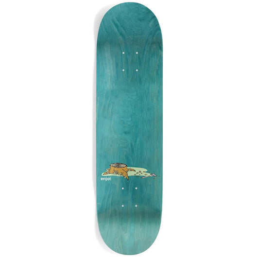 Enjoi Darkside Panda R7 Skateboard Deck Black 8.25"