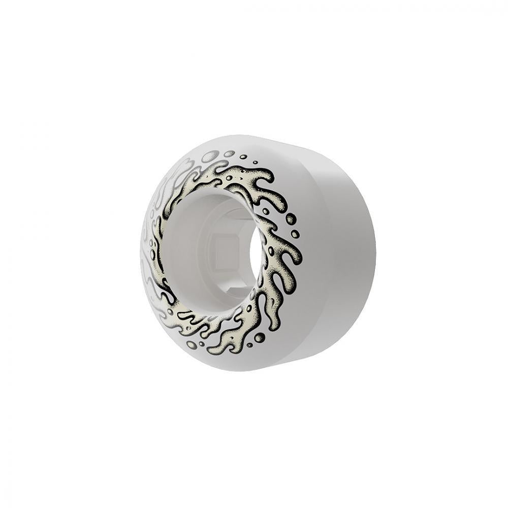 Slime Balls Wheels Sour Milk Mini Chubbies 99a White 45mm