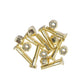 G-Tool 8 Pack of 1" Allen Skateboard Bolts Gold