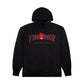 Thrasher x Spitfire Hooded Sweatshirt Big Head Outline Black