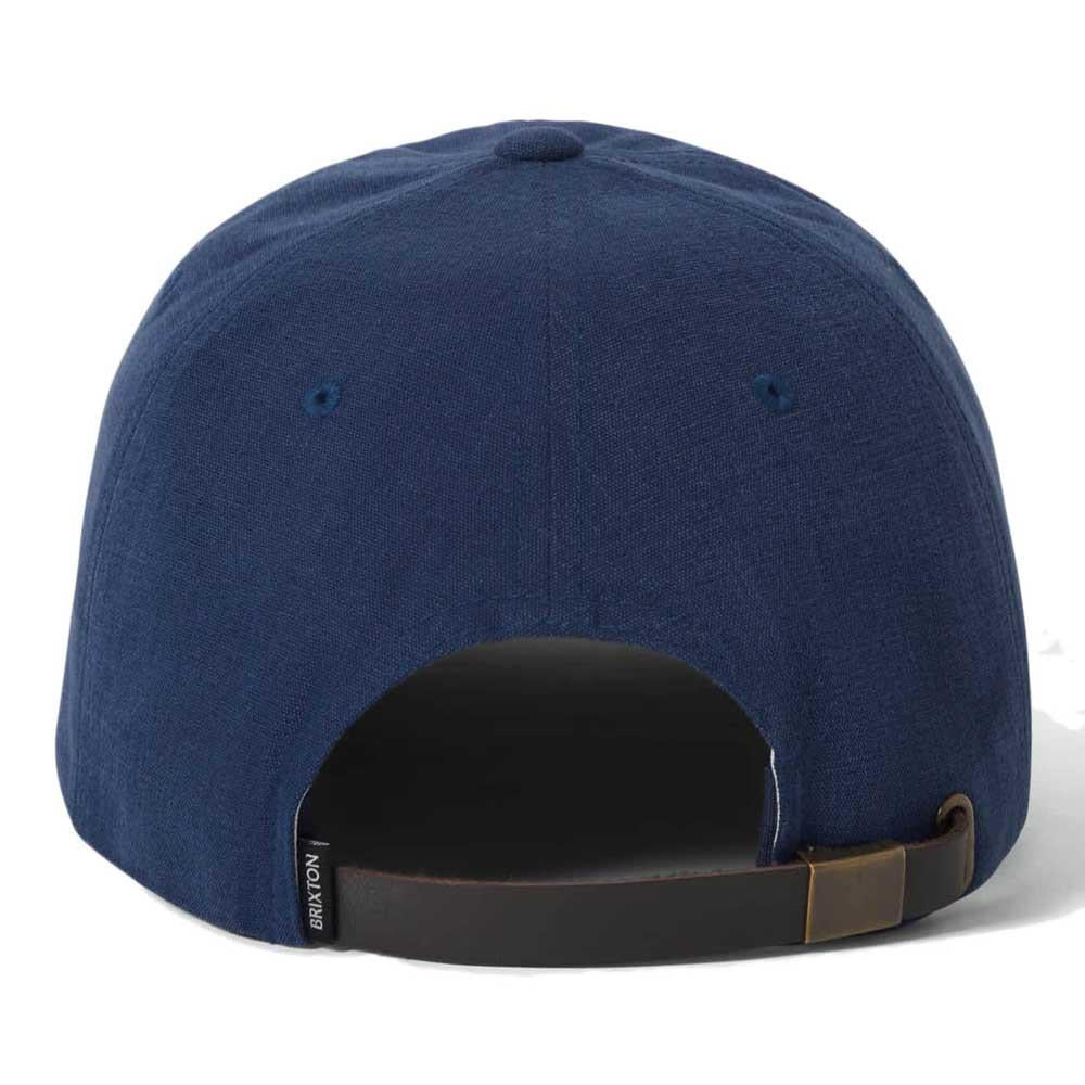 Brixton Big B Mp Adjustable Cap Midnight One Size Blue Orange