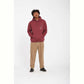 Volcom Lintell Classic Pullover Hooded Sweatshirt Merlot