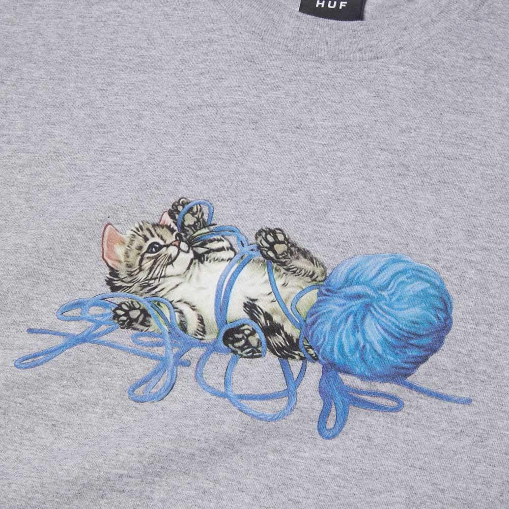 Huf Paws T-Shirt Heather Grey