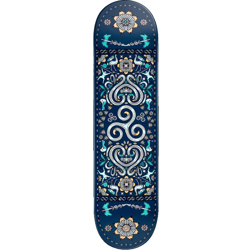 Drawing Boards Spiral Skateboard Deck 8.125"