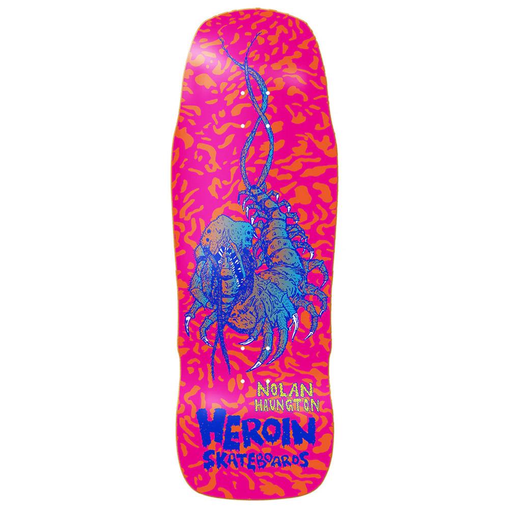 Heroin Skateboards Nolan Knock Off Skateboard Deck 10.5"