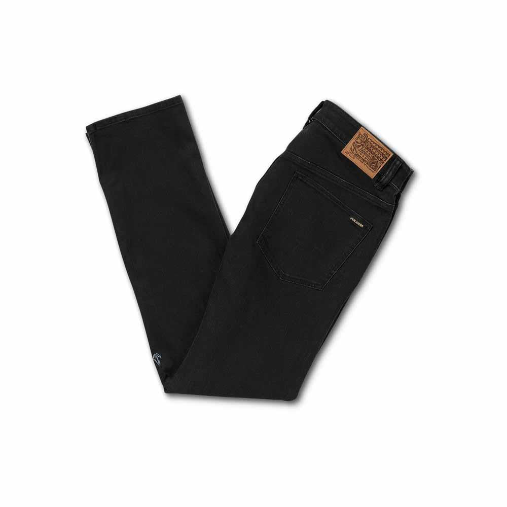 Volcom Solver Denim Jeans Black Out Fall 24