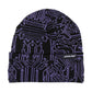Santa Cruz Skateboards Circuit Beanie Black Purple Haze One Size Adult